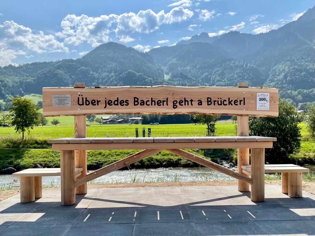 BRÜCKERL-BANKERL IN ASCHAU I. CHIEMGAU